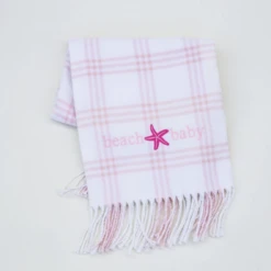 WINDOW PANE CHECK FLANNEL WITH FRINGE -Deals Baby Products Store a soft idea window pane check flannel with fringe 1