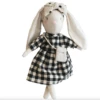 MINI SOFIA BUNNY - BLACK CHECK -Deals Baby Products Store alimrose mini sofia bunny black check