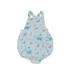 UNDERSEA STRIPE RETRO SUNSUIT
