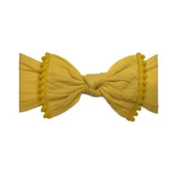 BABY BLING TRIMMED CLASSIC KNOT HEADBAND -Deals Baby Products Store baby bling baby bling trimmed classic knot headban 5