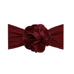 SILK RUFFLE FLOWER HEADBAND