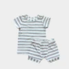 SUMMER LOUNGE SET IN BOYS VINTAGE STRIPE -Deals Baby Products Store babysprouts summer lounge set in boys vintage stri