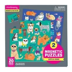 Chronicle Books PUZZLE MAGNETS CATS AND DOGS