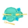 CONSTRUCTIVE BABY GREEN SEA TURTLE PLATE -Deals Baby Products Store constructive eating constructive baby green sea tu