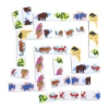 Eeboo ANIMAL PARADE HEAD TO TOE DOMINOES