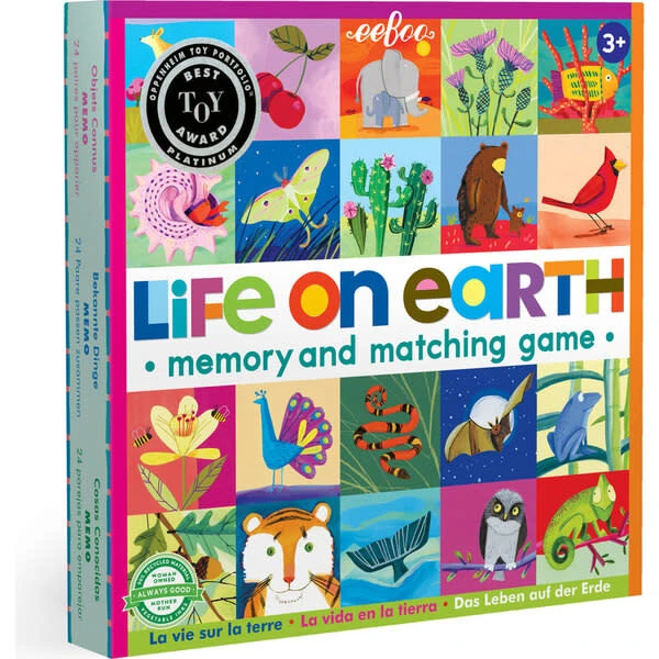 LIFE ON EARTH MEMORY Eeboo LIFE ON EARTH MEMORY -Deals Baby Products Store eeboo life on earth memory