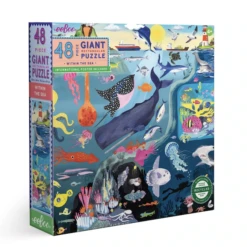 Eeboo WITHIN THE SEA 48 PIECE GIANT PUZZLE