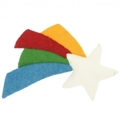 BRIGHT SHOOTING STAR WALL DECORATION