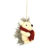 HEDGEHOG CREAM AND BROWN ORNAMENT -Deals Baby Products Store fiona walker hedgehog cream and brown ornament
