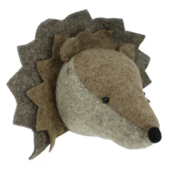 HEDGEHOG HEAD WALL DECOR