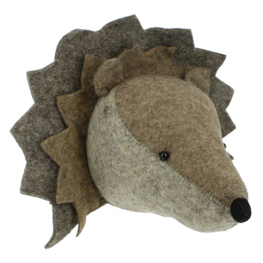 HEDGEHOG HEAD WALL DECOR HEDGEHOG HEAD WALL DECOR -Deals Baby Products Store fiona walker hedgehog head wall decor