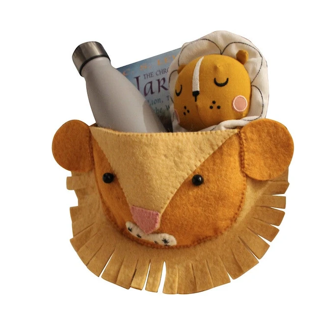 LION BEDTIME STORAGE POUCH LION BEDTIME STORAGE POUCH -Deals Baby Products Store fiona walker lion bedtime storage pouch