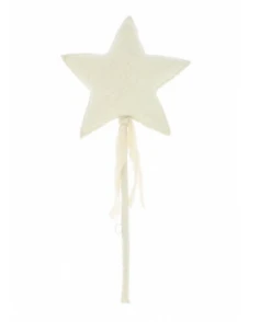 MAGIC WALL WAND WITH RIBBON AND LACE
