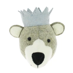 MINI BABY BEAR HEAD WALL MOUNT