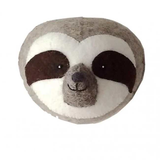 MINI SLOTH WALL MOUNT HEAD MINI SLOTH WALL MOUNT HEAD -Deals Baby Products Store fiona walker mini sloth wall mount head
