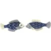 PAIR OF FISH WALL DECOR -Deals Baby Products Store fiona walker pair of fish wall decor