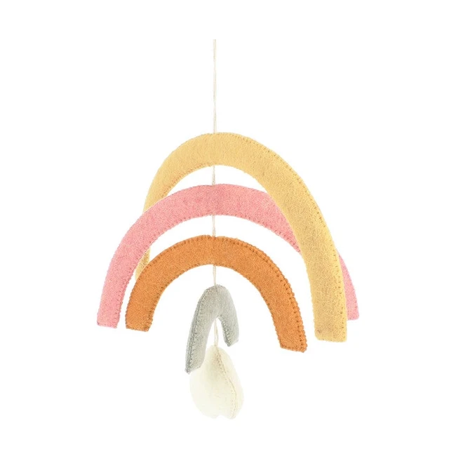 PASTEL RAINBOW MOBILE PASTEL RAINBOW MOBILE -Deals Baby Products Store fiona walker pastel rainbow mobile 1