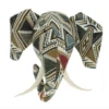 PATCHWORK ELEPHANT HEAD WALL MOUNT 2 PATCHWORK ELEPHANT HEAD WALL MOUNT -Deals Baby Products Store fiona walker patchwork elephant head wall mount
