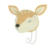 SLEEPY DEER COAT HOOK -Deals Baby Products Store fiona walker sleepy deer coat hook