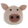 SMALL PIG HEAD WALL MOUNT