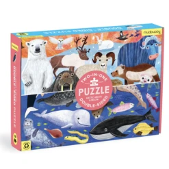 ARTIC ABOVE & BELOW 100 PIECE DOUBLE-SIDED PUZZLE