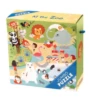 AT THE ZOO JUMBO PUZZLE -Deals Baby Products Store hachette mudpuppy at the zoo jumbo puzzle