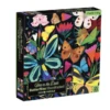 BUTTERFLIES ILLUMINATED 500 PIECE GLOW IN THE DARK PUZZLE -Deals Baby Products Store hachette mudpuppy butterflies illuminated 500 piec