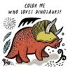 COLOR ME: WHO LOVES DINOSAURS? -Deals Baby Products Store hachette mudpuppy color me who loves dinosaurs