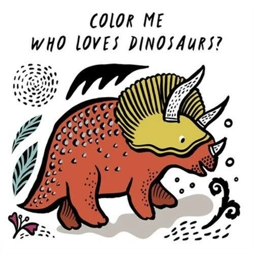COLOR ME: WHO LOVES DINOSAURS? COLOR ME: WHO LOVES DINOSAURS? -Deals Baby Products Store hachette mudpuppy color me who loves dinosaurs
