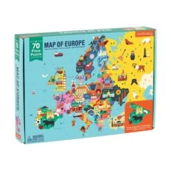 MAP OF EUROPE 70 PIECE PUZZLE