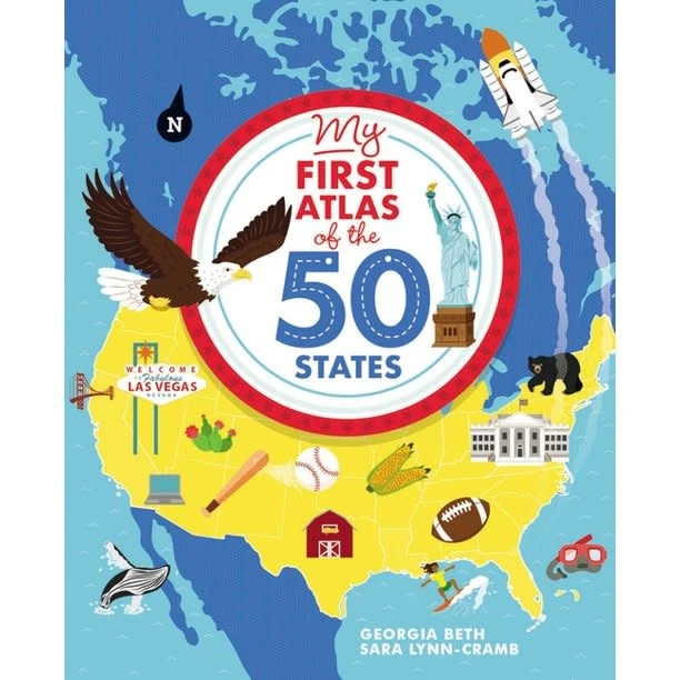 MY FIRST ATLAS OF THE 50 STATES MY FIRST ATLAS OF THE 50 STATES -Deals Baby Products Store hachette mudpuppy my first atlas of the 50 states