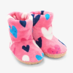 Hatley CONFETTI HEARTS FLEECE SLIPPERS