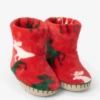 Hatley HOLIDAY MOOSE FLEECE SLIPPERS -Deals Baby Products Store hatley holiday moose fleece slippers