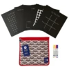 BORED BOARD SET WITH ZIPER POUCH-FUN GAMES