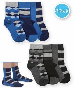 ARGYLE AND STRIPE CREW SOCK 3 PACK ARGYLE AND STRIPE CREW SOCK 3 PACK -Deals Baby Products Store jefferies socks argyle and stripe crew sock 3 pack 1