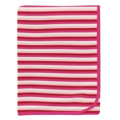 PRINT SWADDLING BLANKET IN ANNIVERSARY CANDY STRIPE