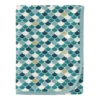 PRINT SWADDLING BLANKET IN LAGOON SCALES -Deals Baby Products Store kickee pants print swaddling blanket in lagoon sca