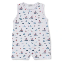 SAILS N WHALES SLEEVELESS PLAYSUIT