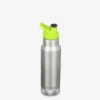 Klean Kanteen INSULATED KID CLASSIC 12OZ BOTTLE WITH KID SPORT CAP IN BRUSHED STAINLESS -Deals Baby Products Store klean kanteen insulated kid classic 12oz bottle wi