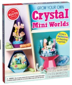 GROW YOUR OWN CRYSTAL MINI WORLDS