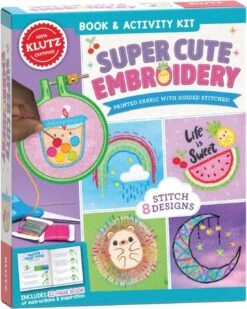 SUPER CUTE EMBROIDERY -Deals Baby Products Store klutz super cute embroidery 1