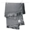 LITTLE GIRAFFE LUXE CHARCOAL BABY BLANKET -Deals Baby Products Store little giraffe inc little giraffe luxe charcoal ba