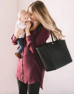 Little Unicorn BROOKSIDE TOTE BLACK -Deals Baby Products Store little unicorn brookside tote black 2