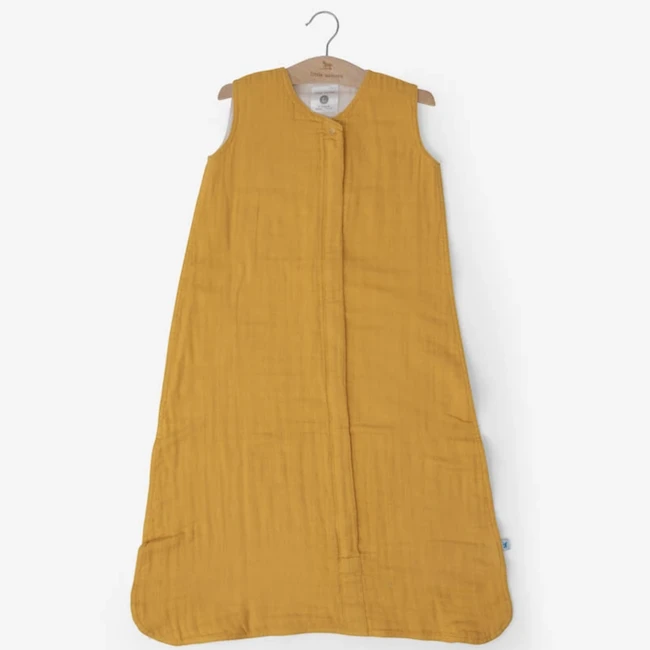 COTTON MUSLIN SLEEP BAG-MUSTARD Little Unicorn COTTON MUSLIN SLEEP BAG-MUSTARD -Deals Baby Products Store little unicorn cotton muslin sleep bag mustard