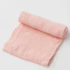 Little Unicorn ROSE PETAL COTTON MUSLIN SINGLE SWADDLE