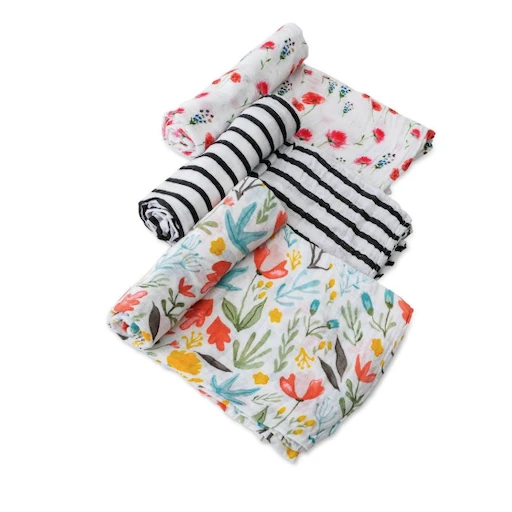 WILD MUMS COTTON MUSLIN SWADDLE 3 PACK Little Unicorn WILD MUMS COTTON MUSLIN SWADDLE 3 PACK -Deals Baby Products Store little unicorn wild mums cotton muslin swaddle 3 p