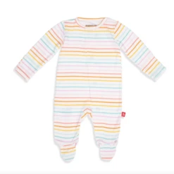 CANDY STRIPE MODAL MAGNETIC FOOTIE