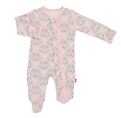 FLEUR DE SEA MODAL MAGNETIC FOOTIE FLEUR DE SEA MODAL MAGNETIC FOOTIE -Deals Baby Products Store magnetic me fleur de sea modal magnetic footie