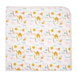 THE FAST AND FURIEST PINK MODAL SWADDLE BLANKET