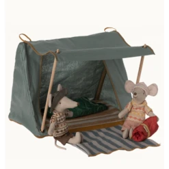 Maileg HAPPY CAMPER TENT, MOUSE -Deals Baby Products Store maileg happy camper tent mouse 2